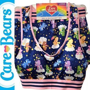 Care Bears Chasing Stars Triangle Bralette & Boyshort Set